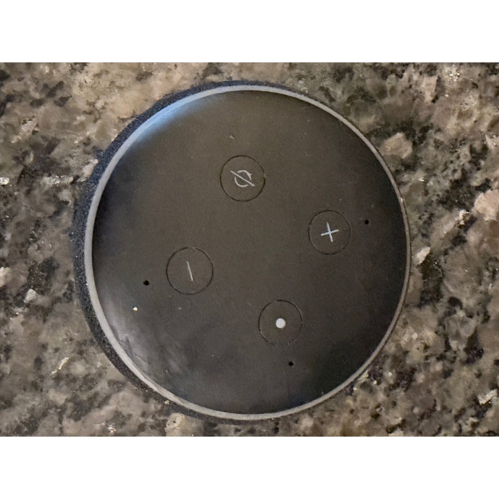 Amazon Echo Dot 3rd Gen Charcoal Smart Speaker Alexa C78MP8 No Power Cord‎